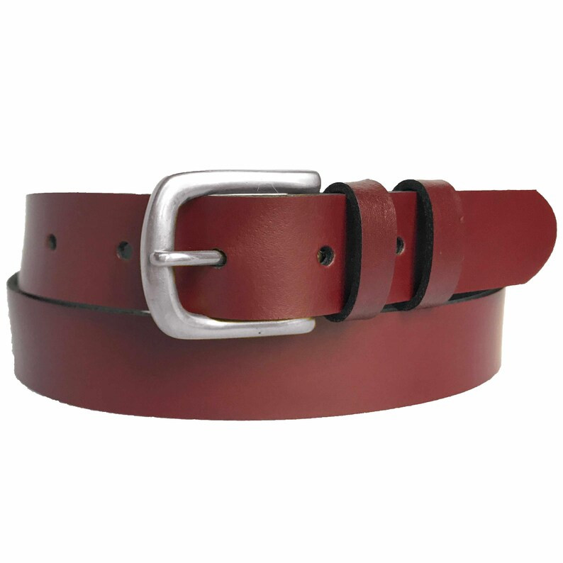 Oxblood Burgundy Leather Belt for Women & Men. 30mm Wide | Etsy UK | Etsy (UK)