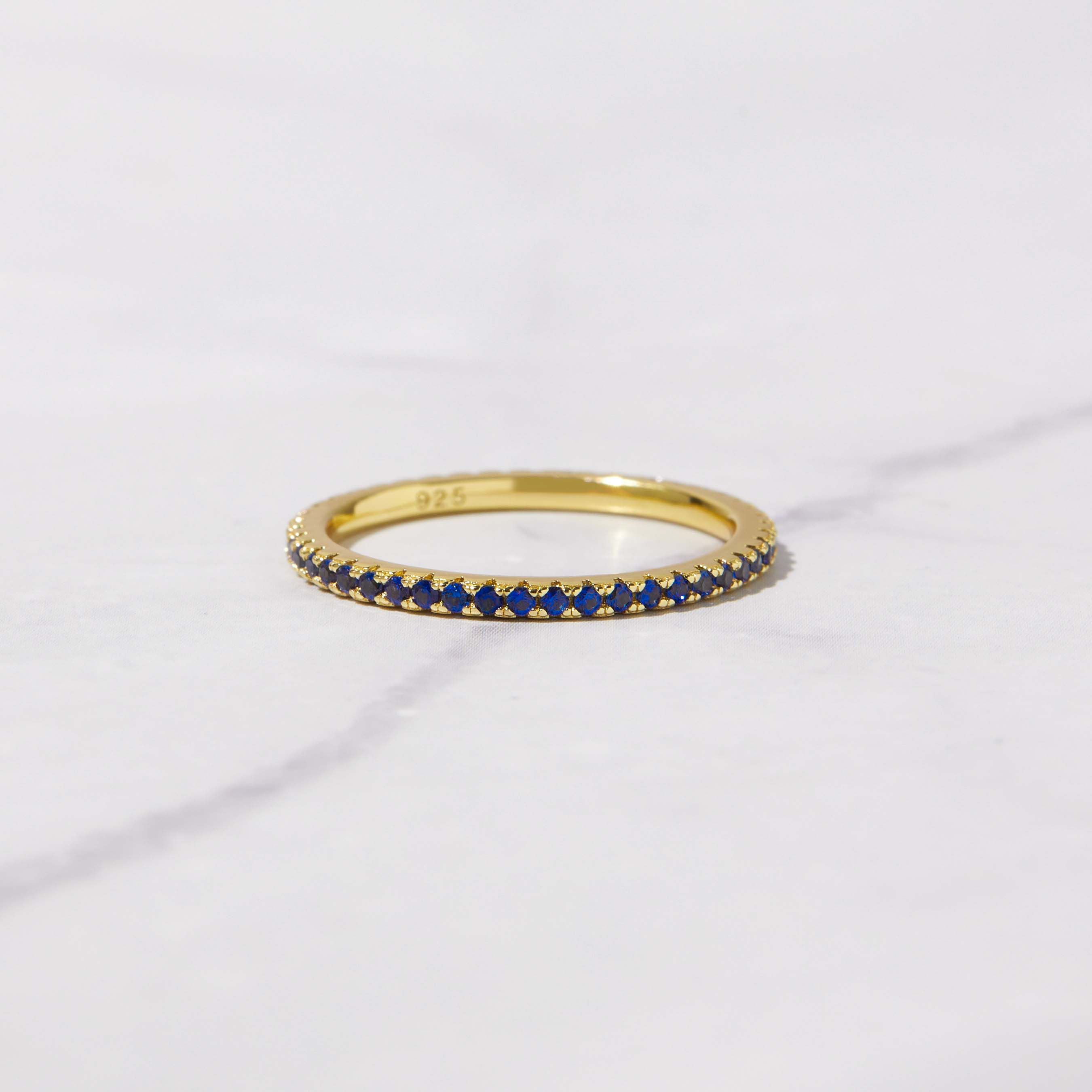 Sapphire Eternity Ring | Sami Jewels