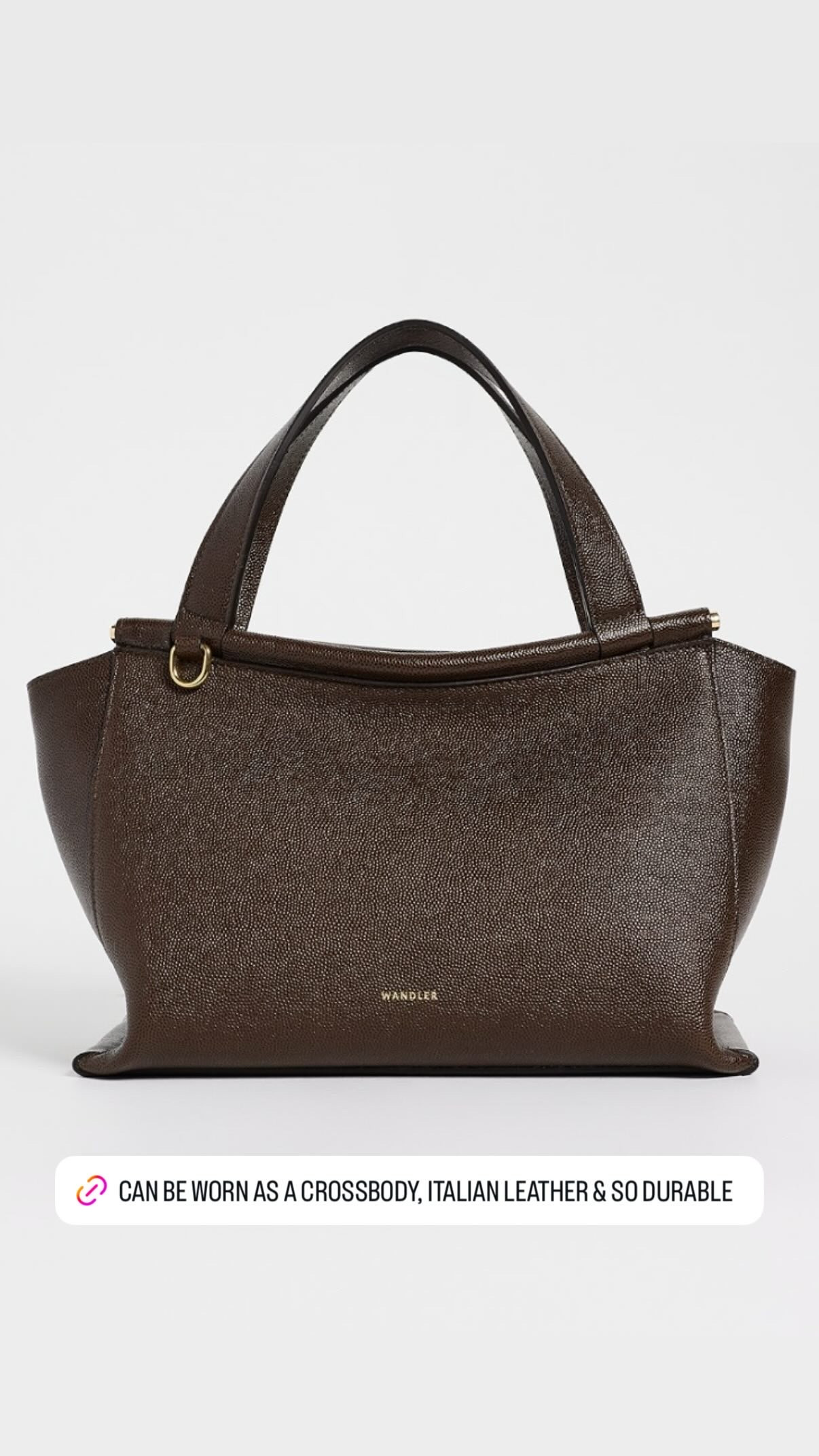 This bag can be worn as a crossbody, is Italian leather, and is so durable! Excited to share a roundup of neutral favorites worth noting. From dresses, flats, bags, blazers and more! 

 #LTKgrwm #LTKSeasonal #LTKWorkwear