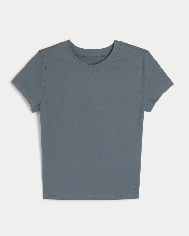 Gilly Hicks Cotton Crew T-Shirt | Hollister (US)