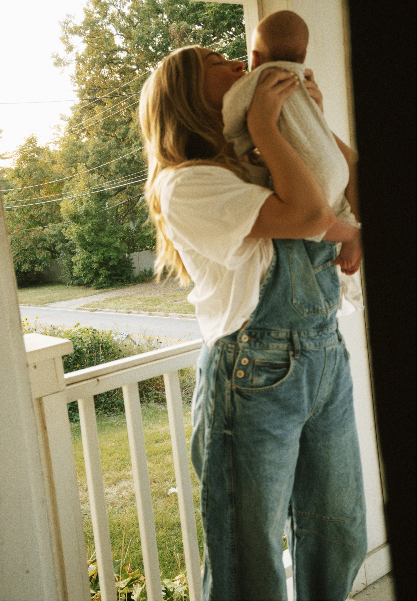 wearing XL in shirt - medium in overalls! 