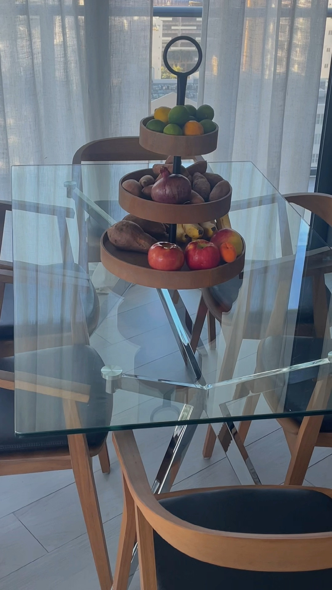 The prettiest way to store my fruits & veggies. Easiest way to ✨see✨ the food you want to eat and cook with😋

#LTKhome #LTKfindsunder50 #LTKVideo