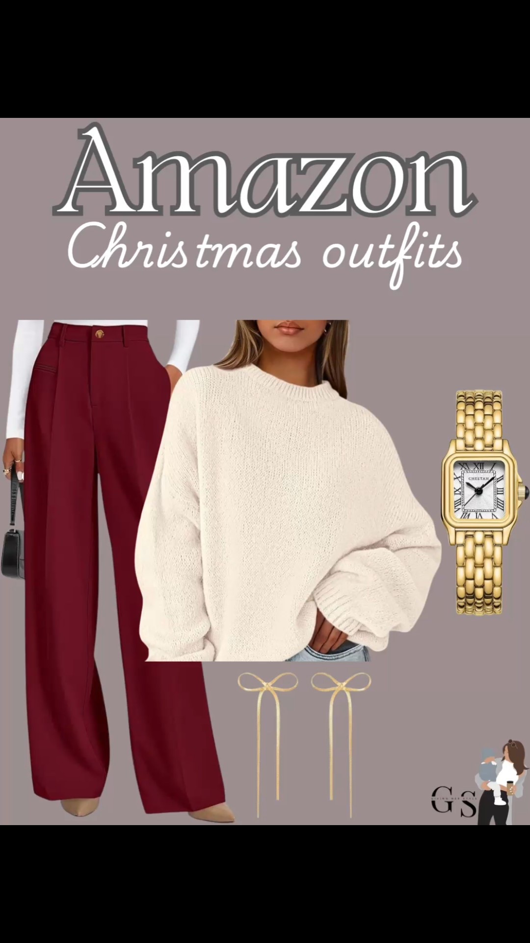 Holiday outfit from Amazon 

| amazon, sweater, green sweater, work Christmas party, Christmas dinner outfit, black jeans, gold earrings, skirt, satin, amazon fashion, amazon Christmas outfit, Christmas dress, amazon holiday outfit, sequin pants, winter fashion, Christmas party outfit, festive outfits, new years outfit, winter fashion, sweater, earrings, Christmas earrings, what to wear, heels, bows, bow heels, bow earrings, coquette 
#amazonfashion #amazonchristmas #christmasoutfit #holidayfashion

#LTKWorkwear #LTKHoliday #LTKFindsUnder100