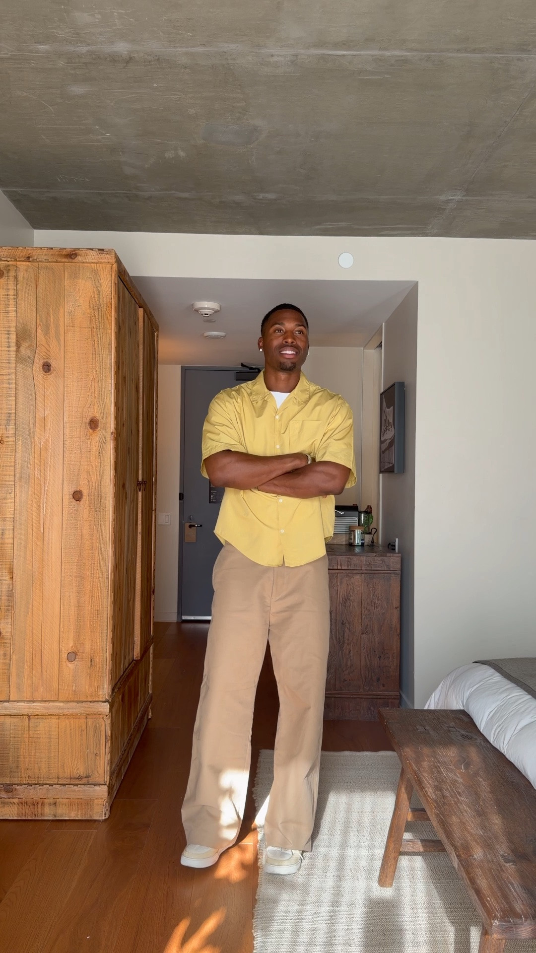 Summer outfit inspo / summer / dinner outfit / luxury fashion / bright colours / summer inspo / Los Angeles / cotton trousers / yellow shirt

#LTKsummer #LTKeurope #LTKtravel
