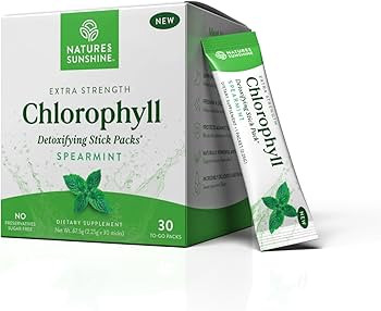 Nature's Sunshine Chlorophyll Stick Packs: Supercharge Your Detox and Boost Gut Health in Conveni... | Amazon (US)