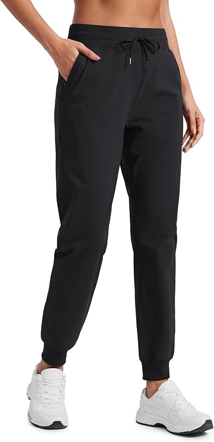 CRZ YOGA Casual Workout Jogger for Women 28.5" - Tapered Lightweight Stretch Athletic Outdoor Pan... | Amazon (US)