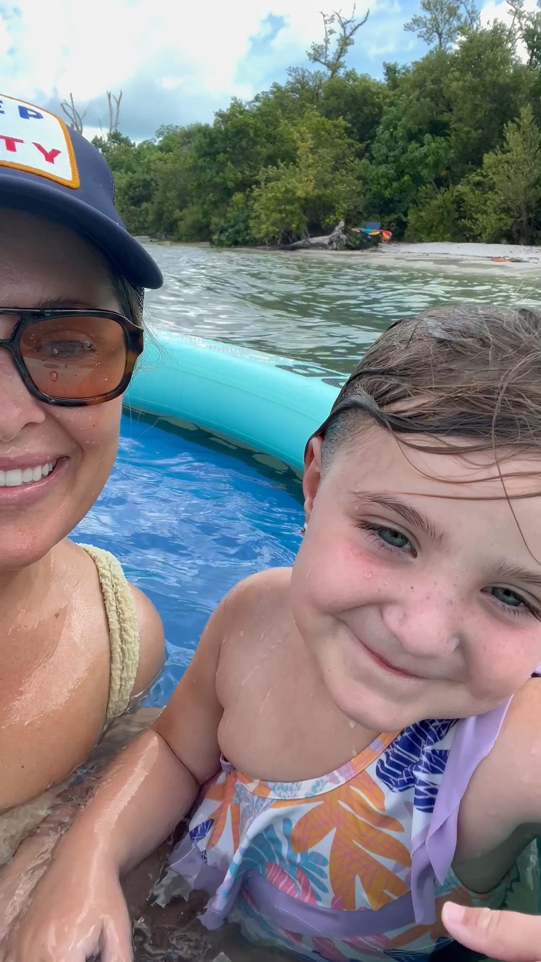 From lake days to beach days we love our floating circle cabana! 🌊

#LTKKids #LTKFamily