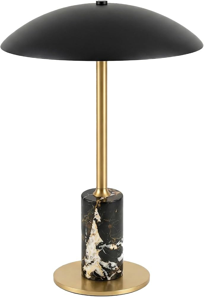 Cordless Modern Black Marble Table Lamp with 3 Color Temperatures     Touch Desk Lamp,Rechargeabl... | Amazon (US)