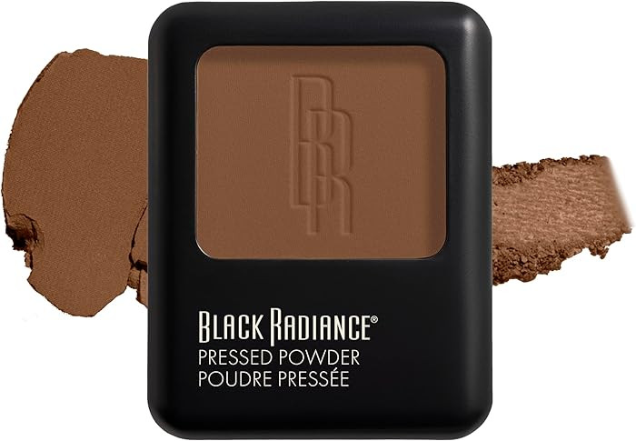 Black Radiance Pressed Powder, Pigment-Rich Matte Finish for Light Skin Tones, Oil-Absorbing Comp... | Amazon (US)