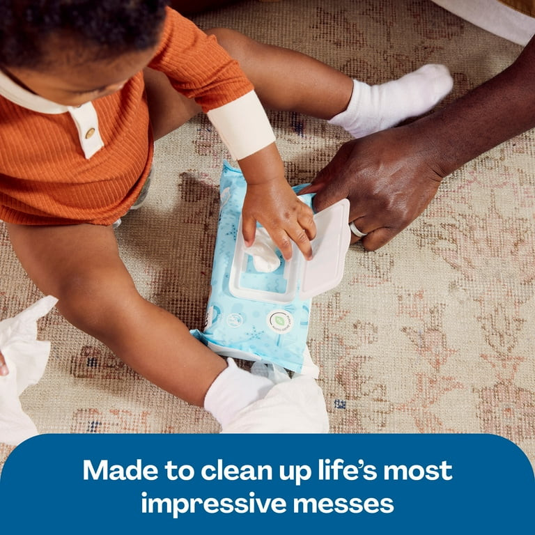 Hello Bello Baby Wipes, 600 Unscented Plant-Based Wipes, 10 Pouch Box (Choose Your Count) - Walma... | Walmart (US)