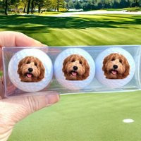Custom Dog Face Golf Balls Father's Day Gift For Lovers & Enthusiasts - Perfect Gift Pet Owners, Dads, Pawthersday | Etsy (US)