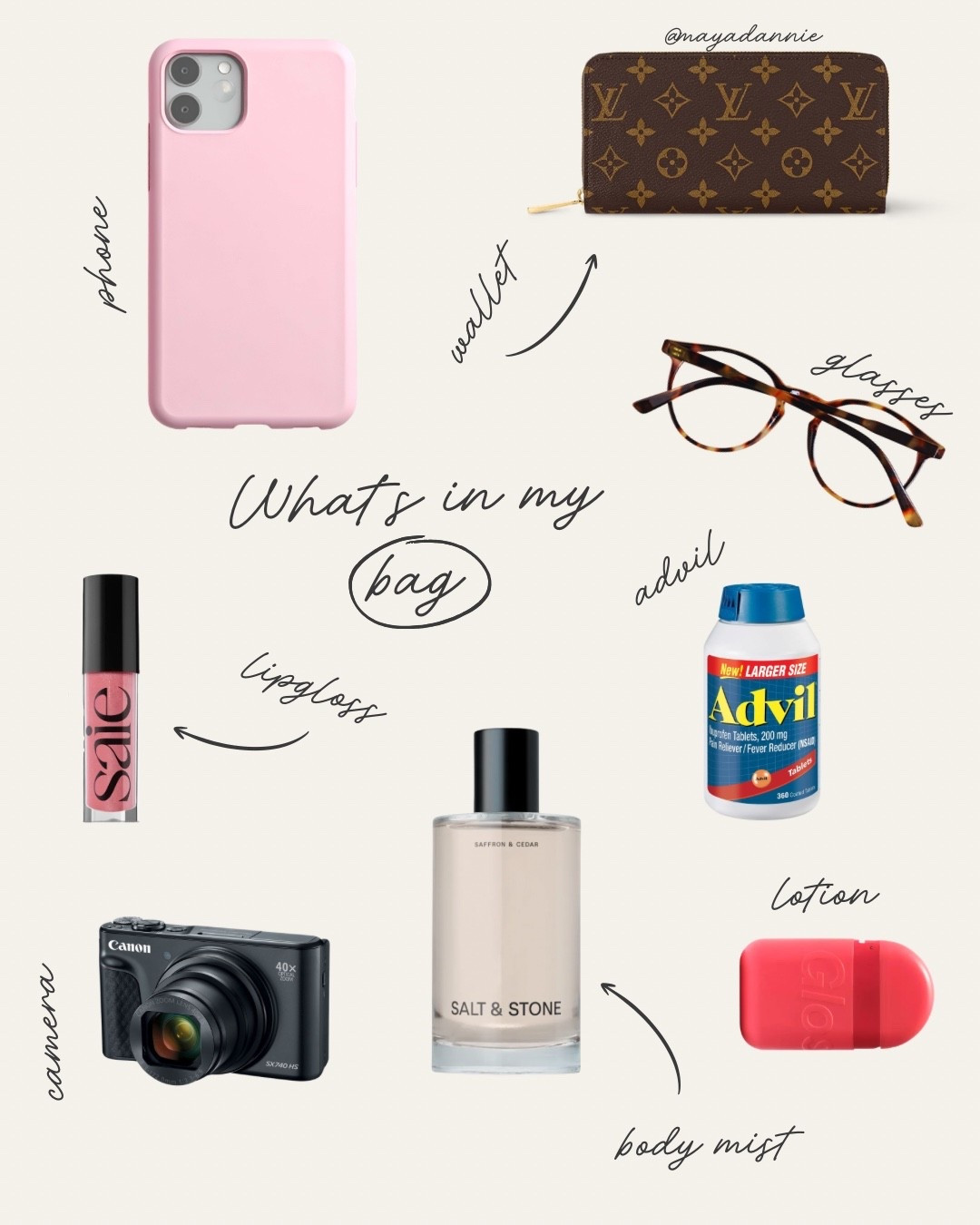 What’s in my bag (aka the things I cannot survive the day without) 💅🏽✨
If you know me, you know I stay prepared, moisturized, and ready to document everything! 

#LTKFindsUnder50 #LTKdayinmylife #LTKmorningroutine