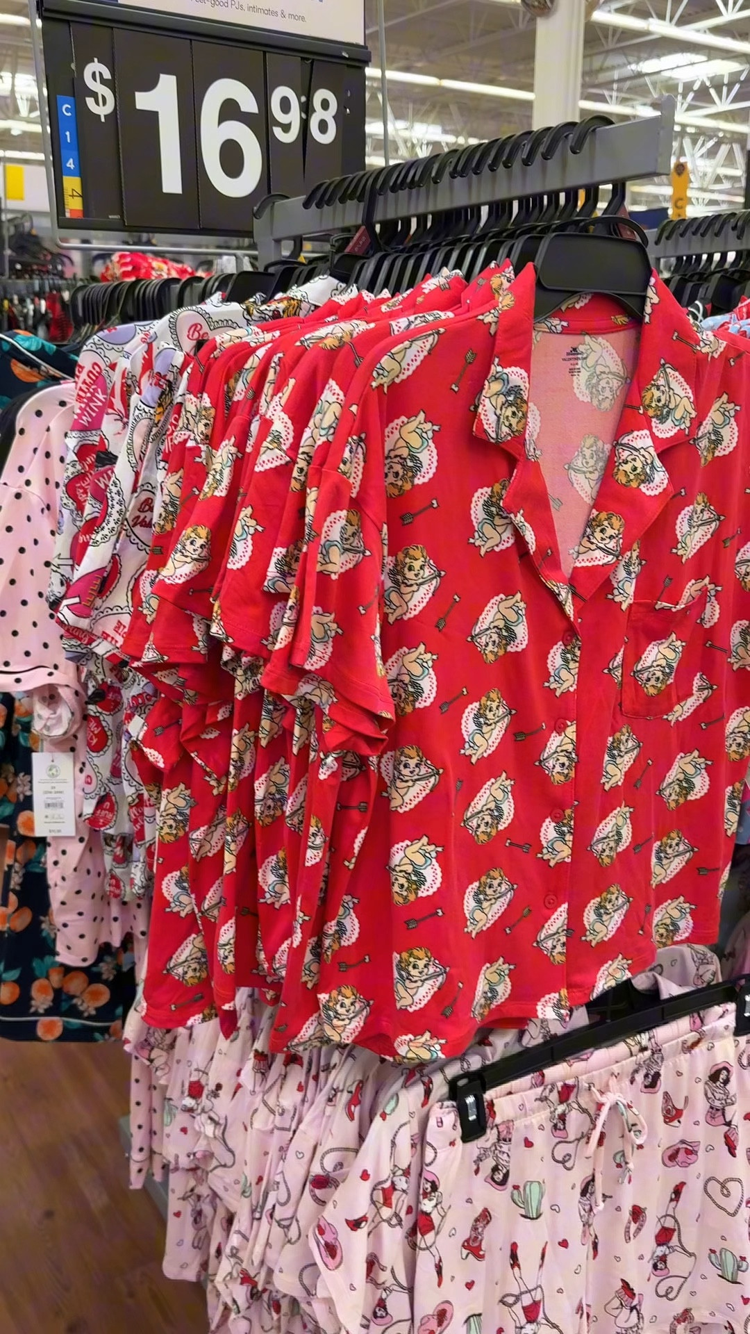 Valentines pjs! You know the drill, mom and I always get our holiday pjs at Walmart! $17 and so so soft. 