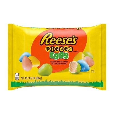Reese's Easter Pieces Peanut Butter Pastel Eggs - 10.8oz | Target