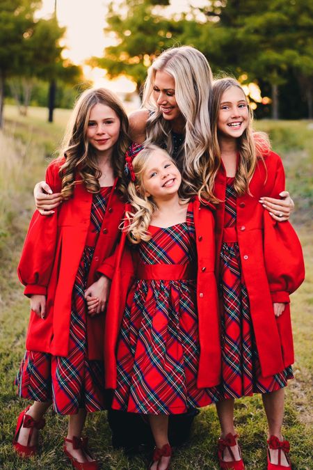 Beautiful girls holiday dresses + red coats + red bow ballet shoes! 

Use code CROSSLEY20
All from Janie & Jack

#LTKHoliday #LTKHolidaySale #LTKfamily