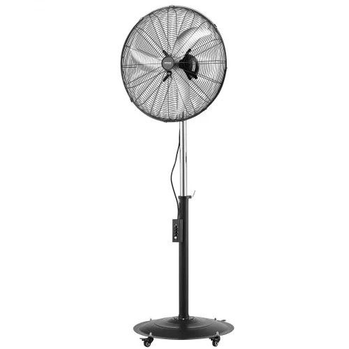 VEVOR High Velocity Pedestal Fan \u2013 24", 6800 CFM, 150W, IP44 | Vevor US