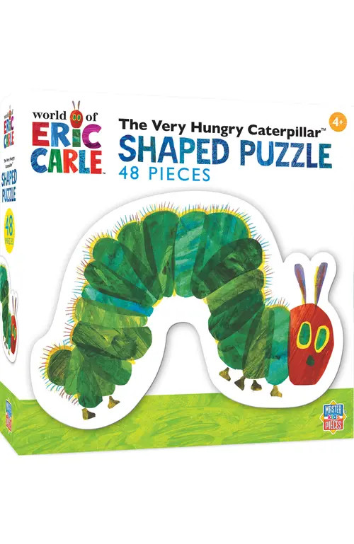 MASTERPIECES Very Hungry Caterpillar 48 Shaped Puzzle in Multicolor at Nordstrom | Nordstrom