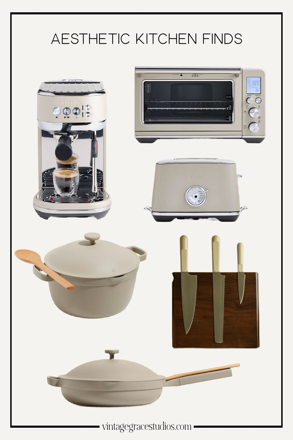 Aesthetic finds for your kitchen! These small kitchen appliances are so gorgeous and I can't get over this exclusive color! 

The best part is that when I was curating this list of all the best products, I realized they all look super cohesive even though they are from different brands. So you don't have to sacrifice quality or style in any category!  

 #LTKHome #LTKStyleTip