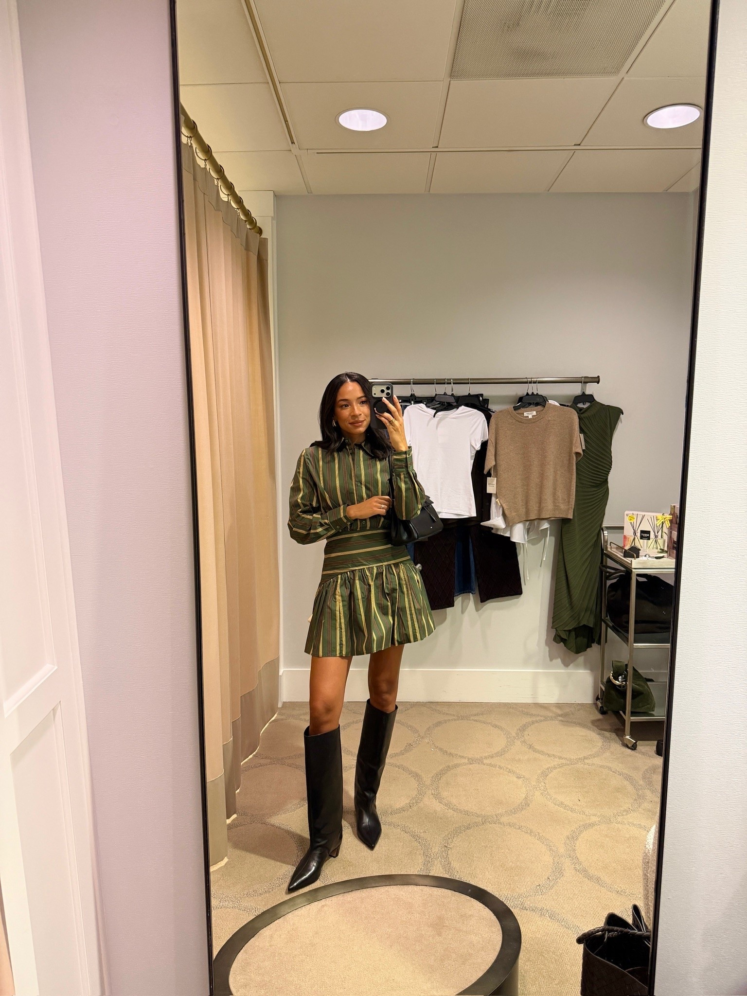 Fall outfit 🍁🍂 Wearing size S stripe long sleeve mini dress - so cute and fun for fall events! 

fall fashion, nsale, nordstrom sale, nordstrom anniversary sale, nordstrom sale outfit, sale outfit, fall shoes, mom outfit, postpartum outfit, chic fall outfit, staud dress

#LTKSaleAlert #LTKSeasonal