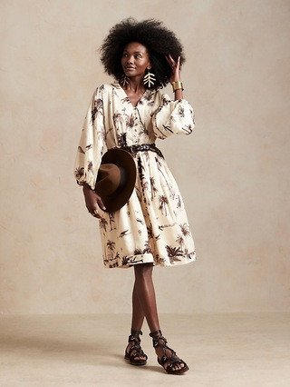 Linen Dress | Banana Republic (US)