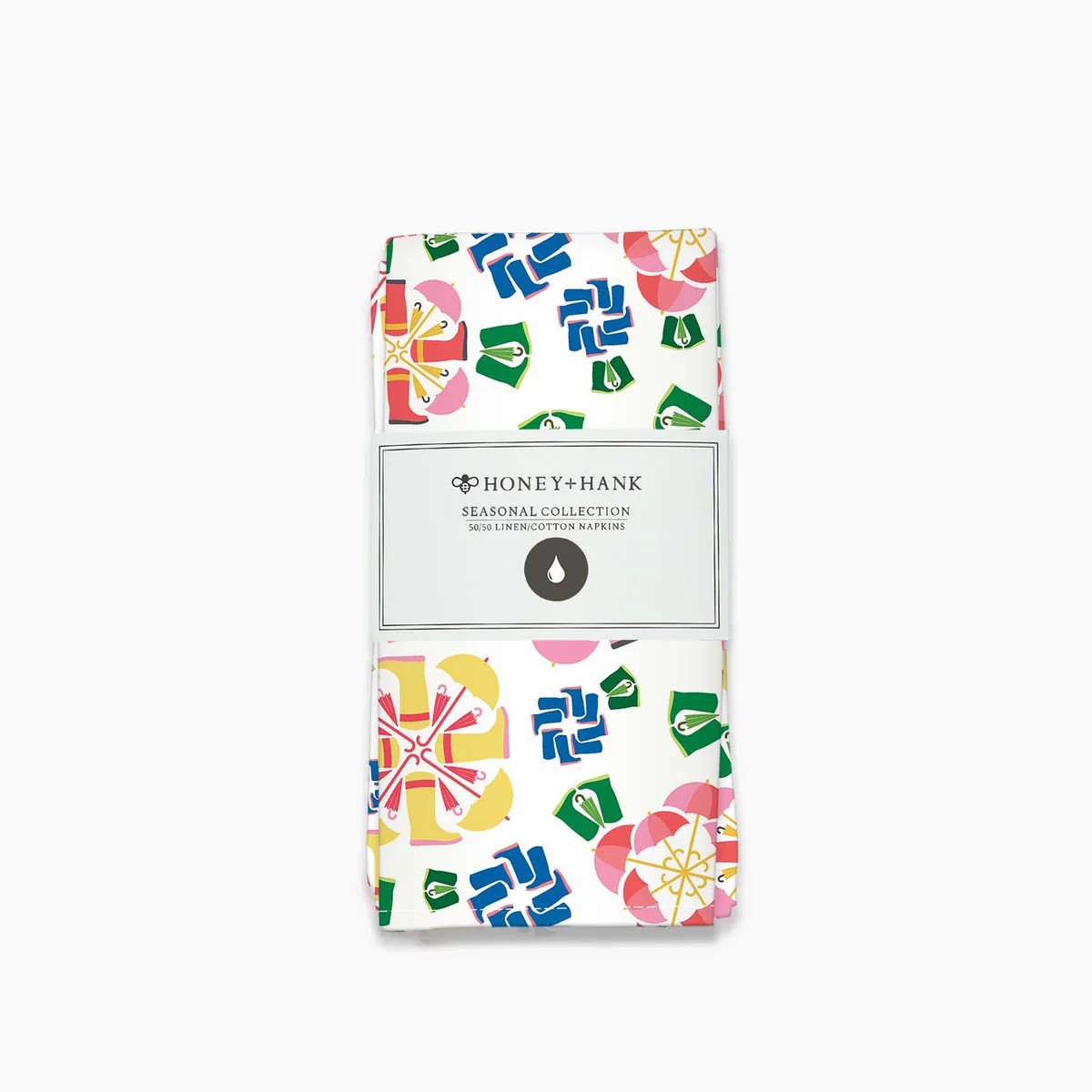 Showers Flowers Napkins | Honey + Hank