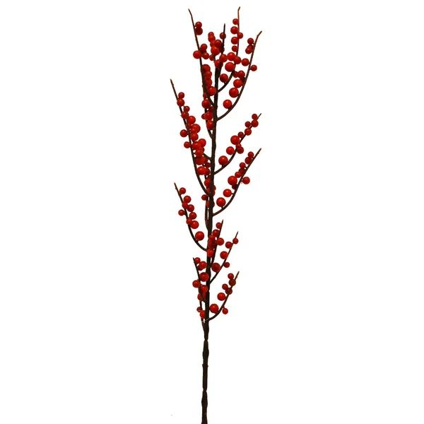 28'' Faux Berry Branch | Wayfair North America