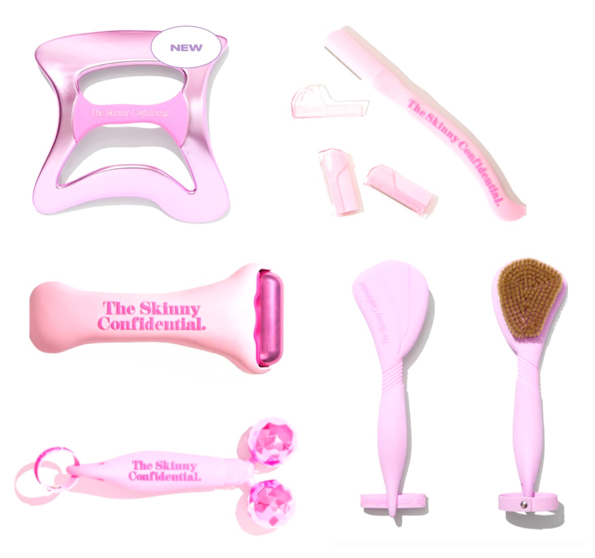 The ‘skinny’ on the best (and cutest pink! 🎀) beauty tools. I love the commitment to branding and quality products from The Skinmy Confidential. Linking all 5 of their beauty tools, the dry brush is newly debuted! 🎀🩷

#LTKbeauty #LTKGiftGuide