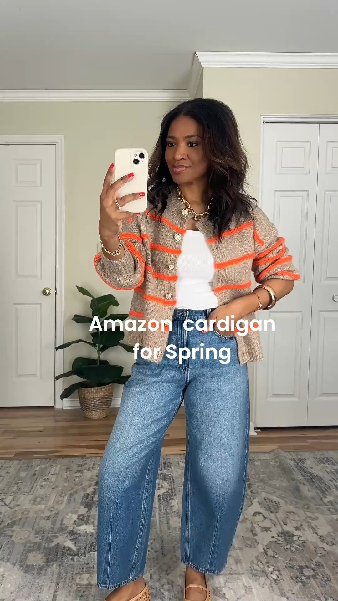 Love this sweater! Wearing it in a medium. Linking similar linen pants too 

 #ltkootd #ltkover40

