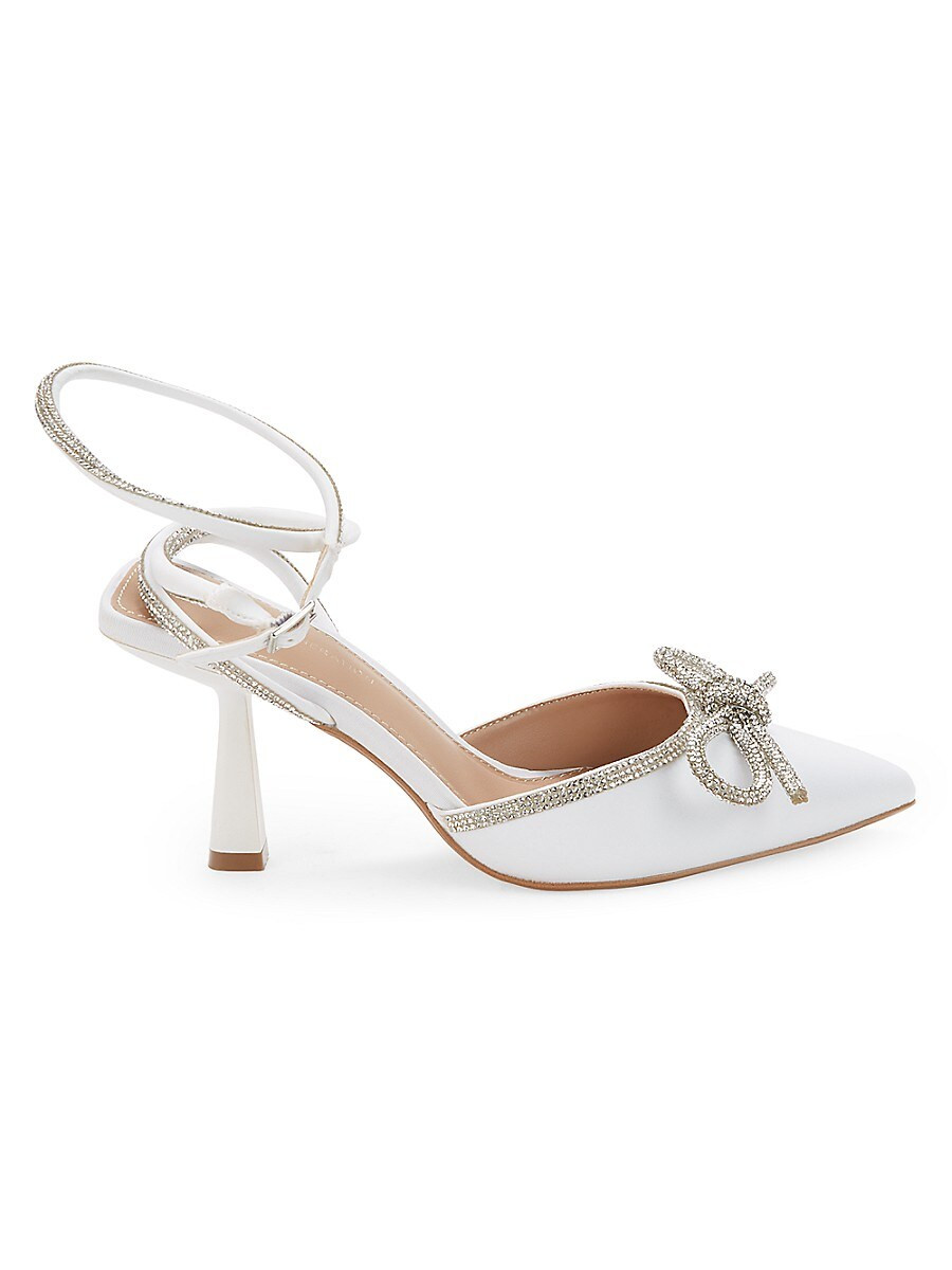 BCBGeneration Women's Ildy Embellished Pumps - Bright White - Size 5 | Saks Fifth Avenue OFF 5TH