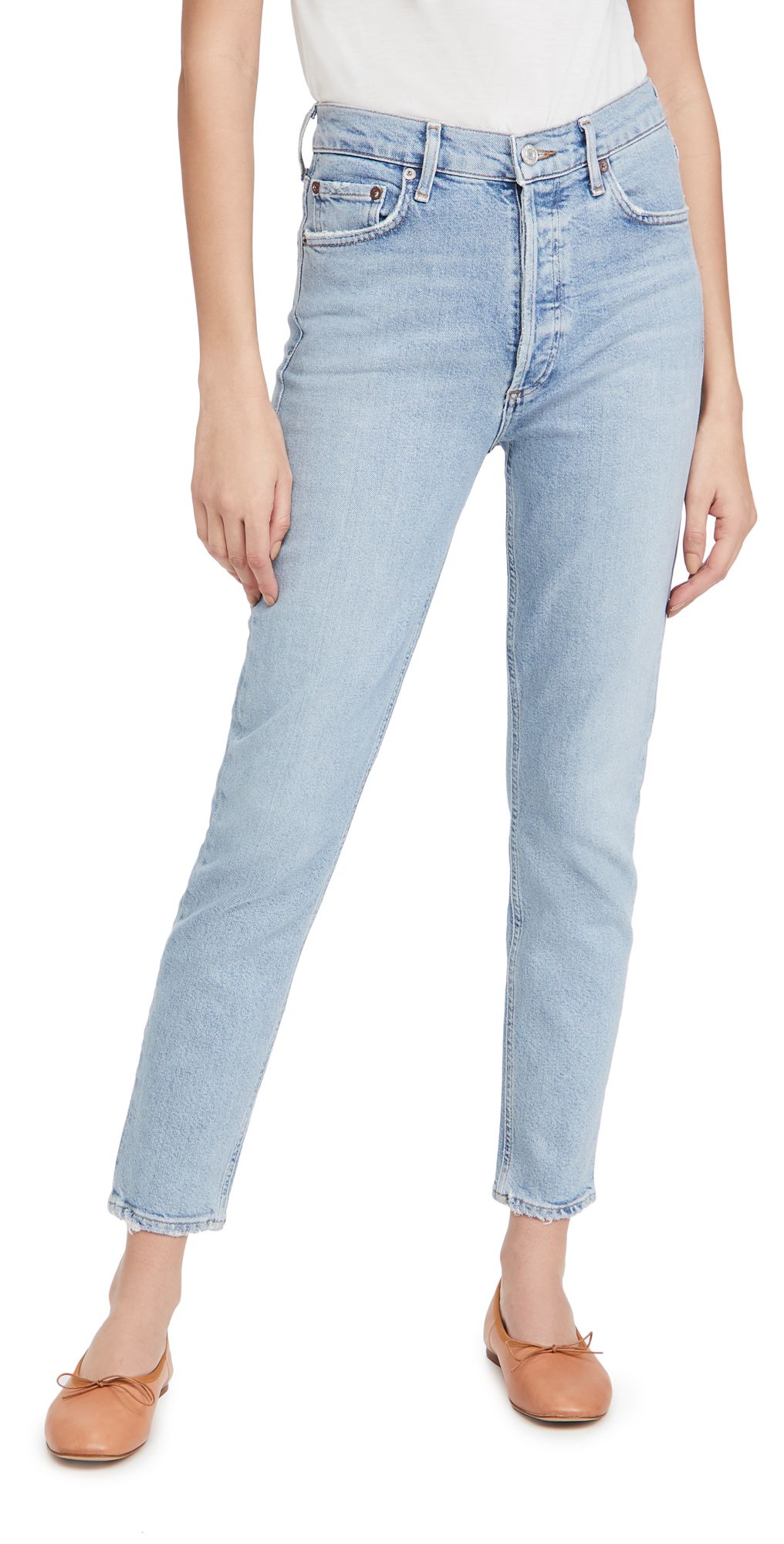 AGOLDE Nico High Rise Slim Fit Jeans | Shopbop