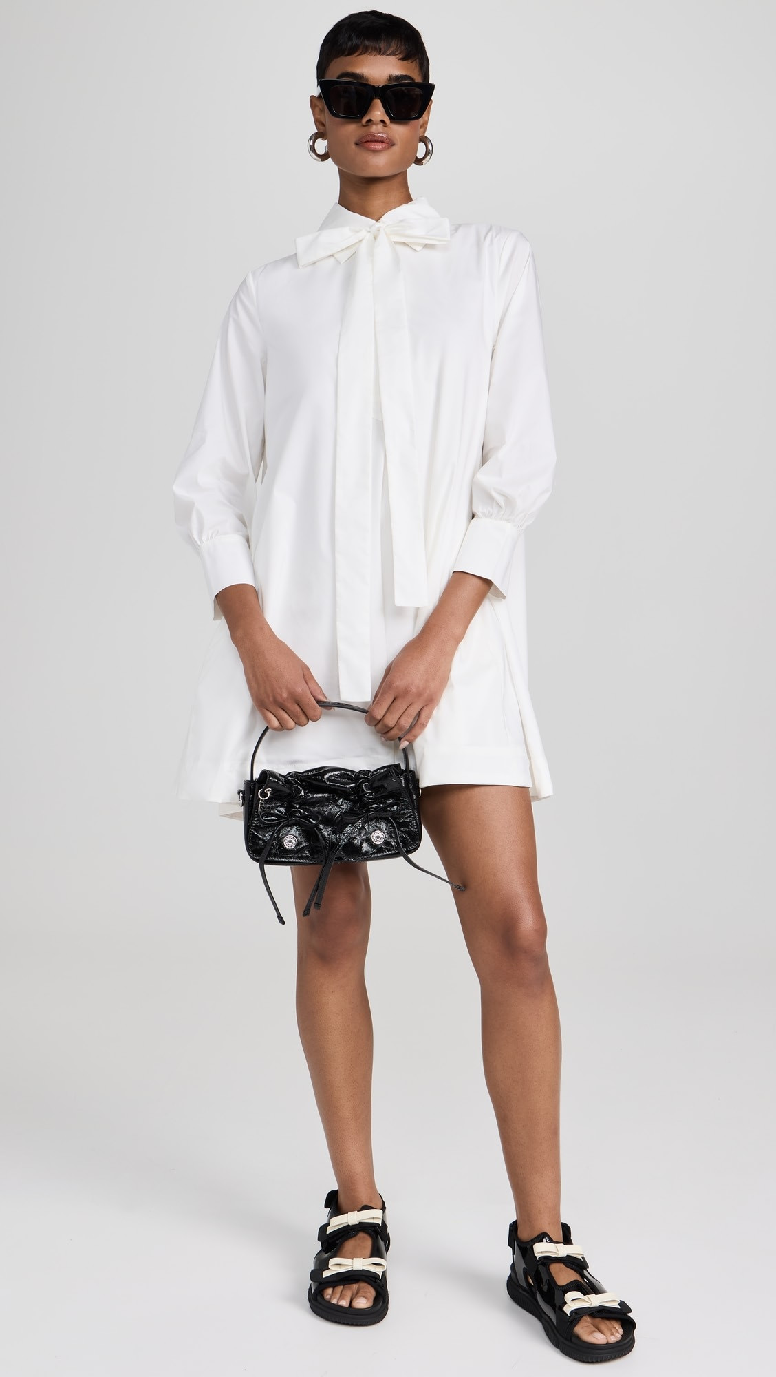 English Factory Bow Shirt Dress | Shopbop | Shopbop