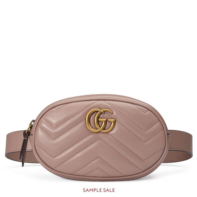 GG Marmont matelassé leather belt bag | Gucci (UK)