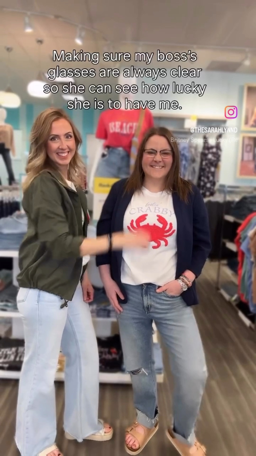 Sarah is wearing small and 27 in jeans, Treva is xxl in tops and 29 in jeans 

#LTKootd #LTKPlusSize #LTKMidsize