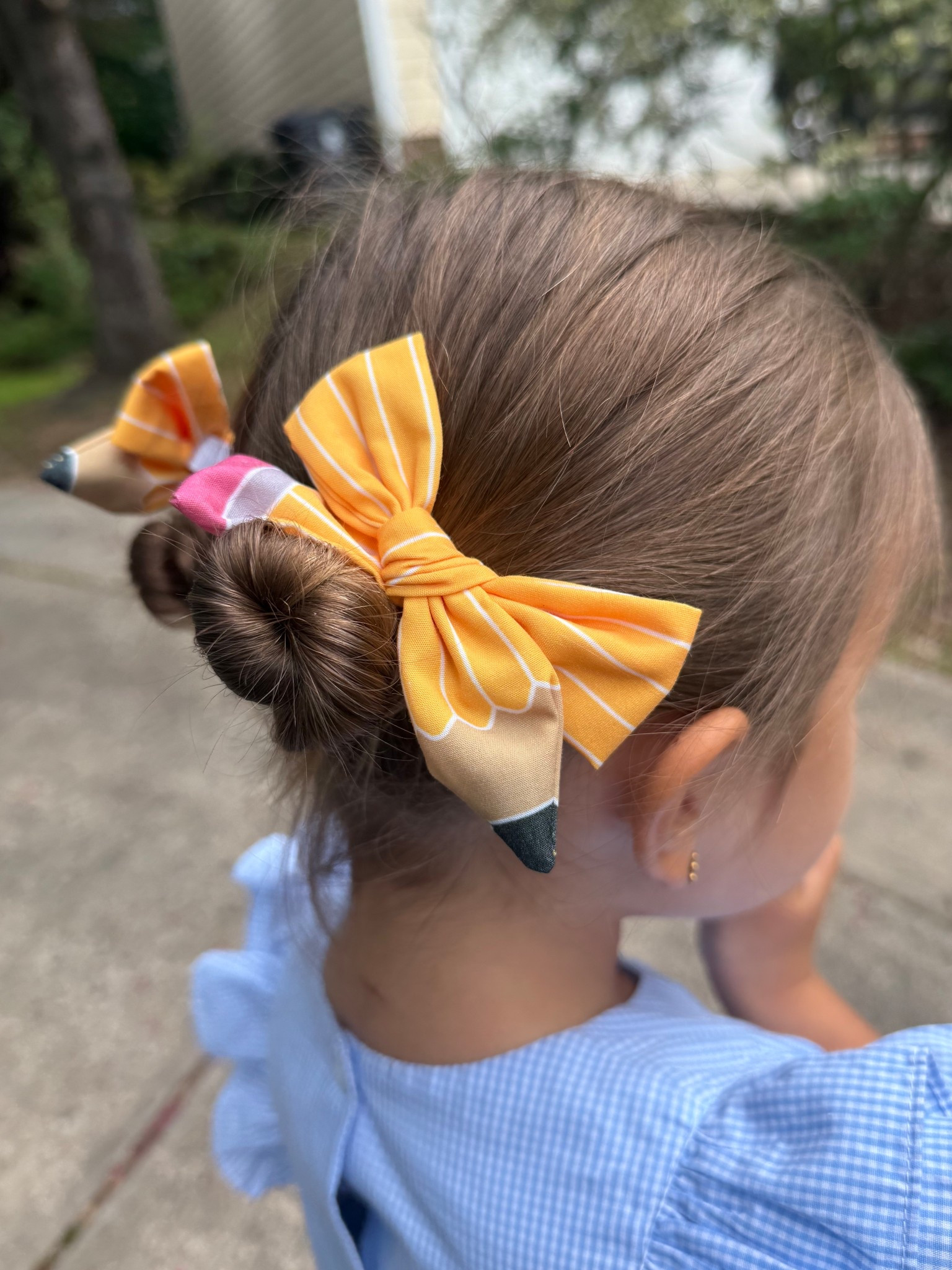 Because every back-to-school outfit deserves a pencil-perfect bow! ✏️💛

#LTKKids #LTKSeasonal #LTKFamily