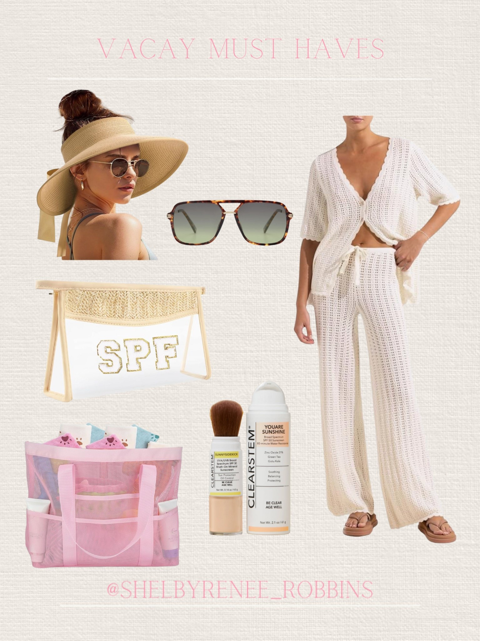 Summer vacay must haves, sunscreen tote bag, spf, clean sunscreen, nontoxic sunscreen, amazon sunglasses 

#LTKSeasonal #LTKSwim #LTKStyleTip