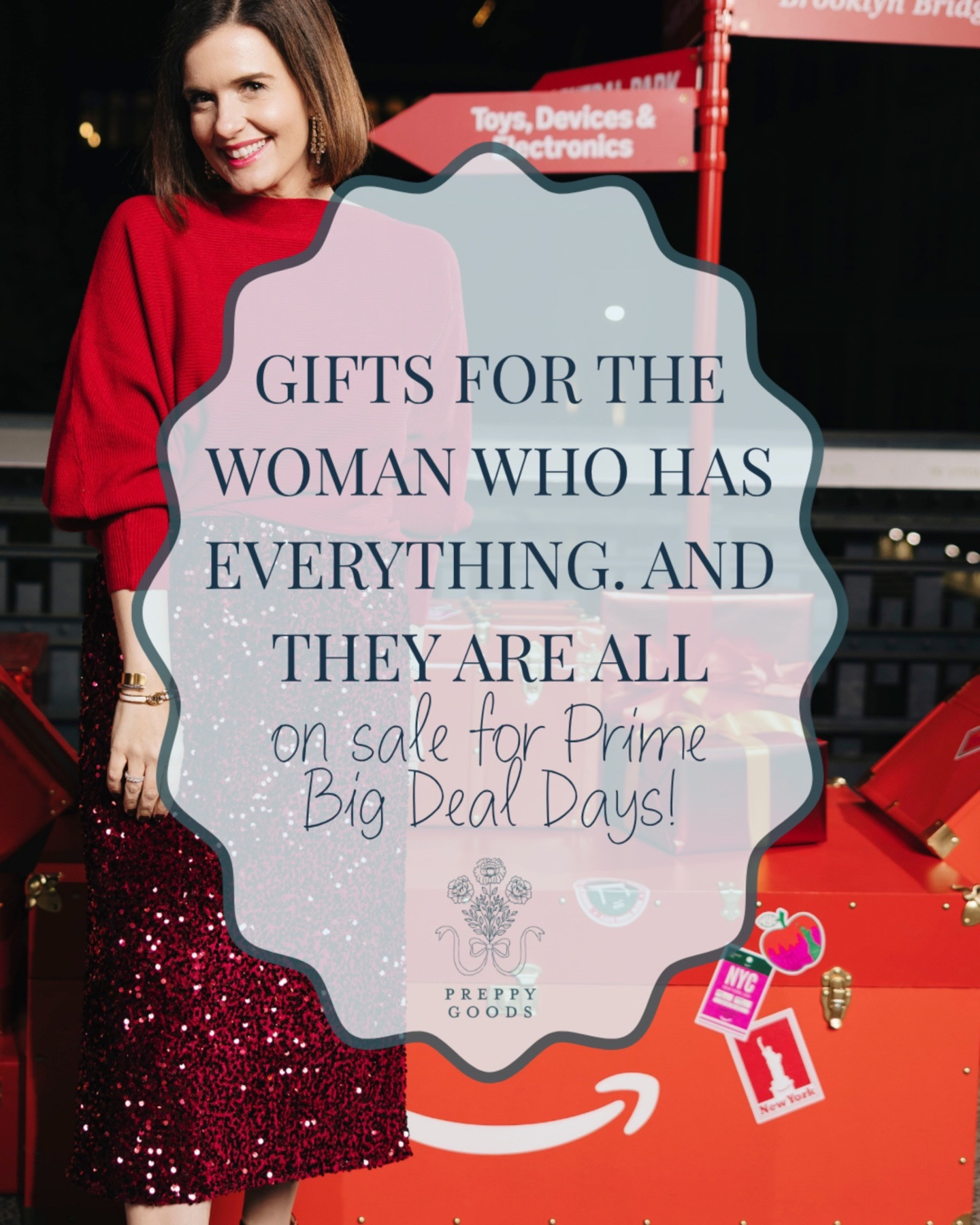 Have a hard time buying for Mom, friend, Aunt, sister? I got you! I’ve put together a list of gifts for all ages and budgets. Plus it’s all on sale for Amazons Prime Big Deal Days!