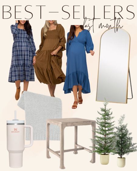 Maternity dresses for fall, gold arch mirror, gold floor mirror, side table, Christmas tree decor, Stanley 40oz. Tumbler in stock, and barefoot dreams blanket dupe at Target! 

#LTKhome #LTKHoliday #LTKbump