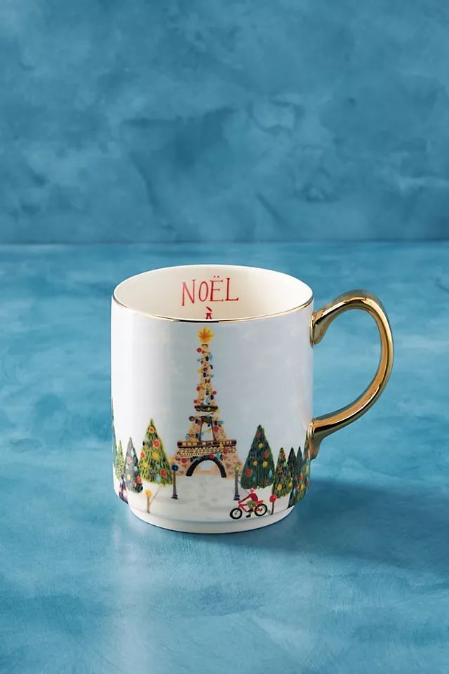 Christmas Time In The City Mug | Anthropologie (US)