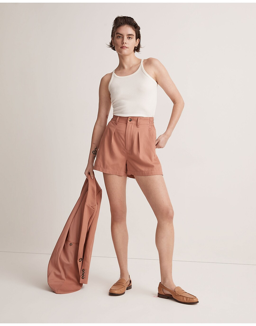 The Neale Short in Drapeweave | Madewell