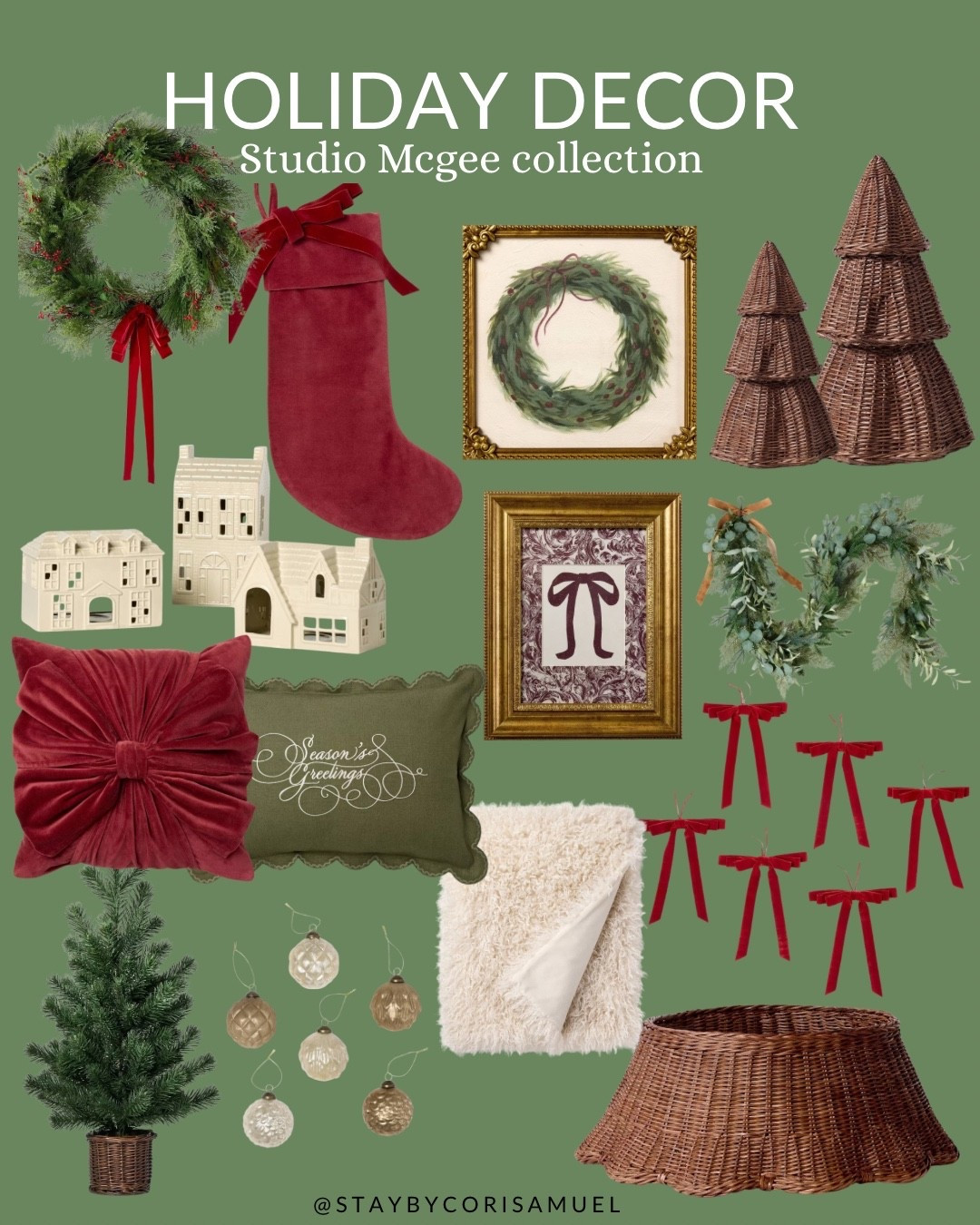 New studio mcgee holiday collection launches 10.5 🫶🎄

There are so many beautiful pieces to choose from. I love the new tree skirts! 


#LTKStyleTip #LTKHome #LTKSeasonal