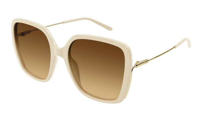 Chloe Brown Square Ladies Sunglasses CH0173S 005 57 | Jomashop.com & JomaDeals.com