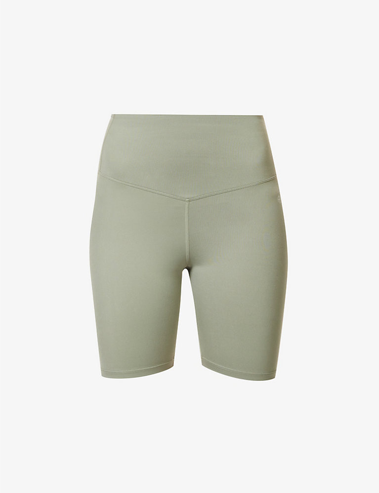 Blake logo-print high-rise stretch-woven shorts | Selfridges