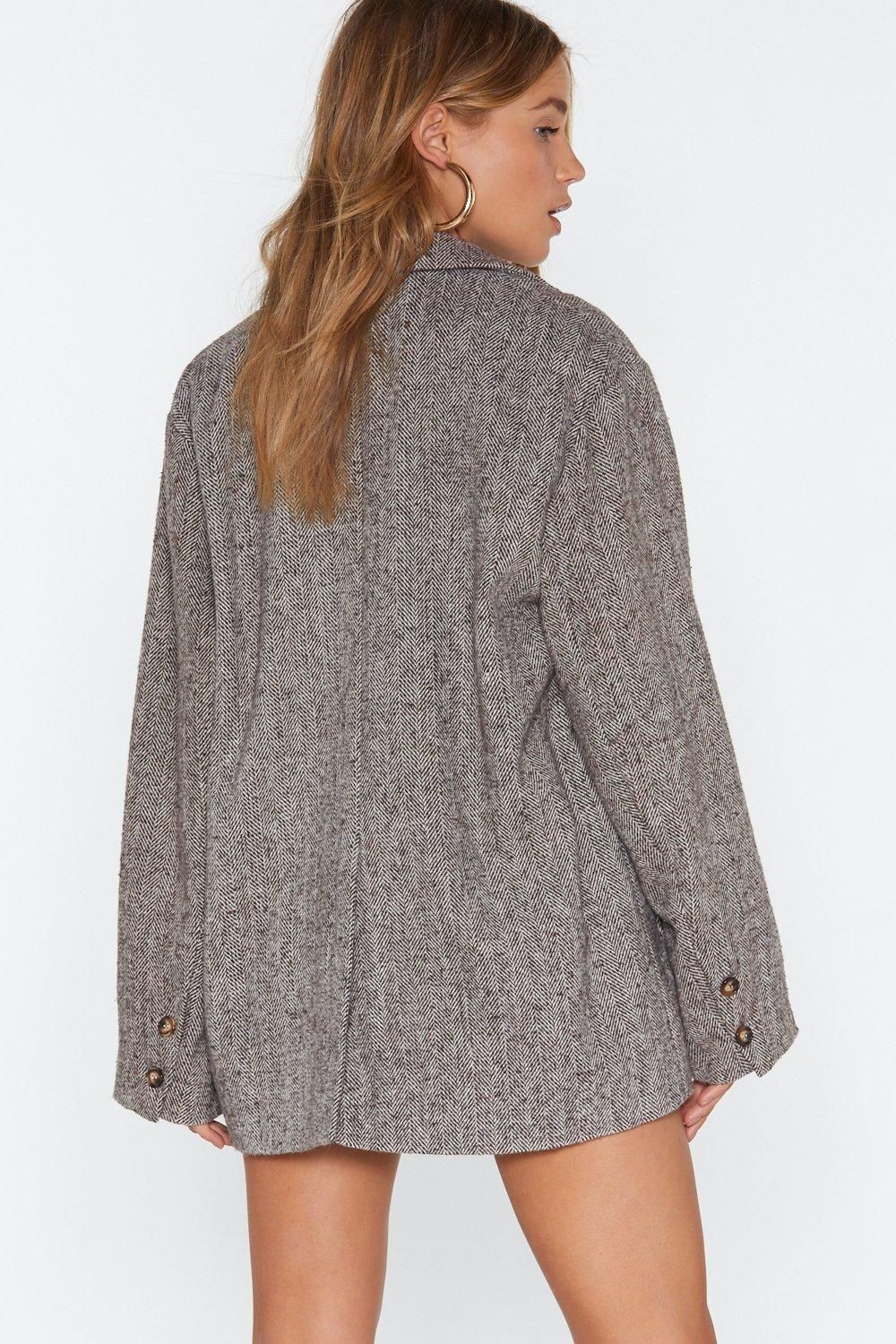 Slouchy Oversized Blazer | Nasty Gal (US)