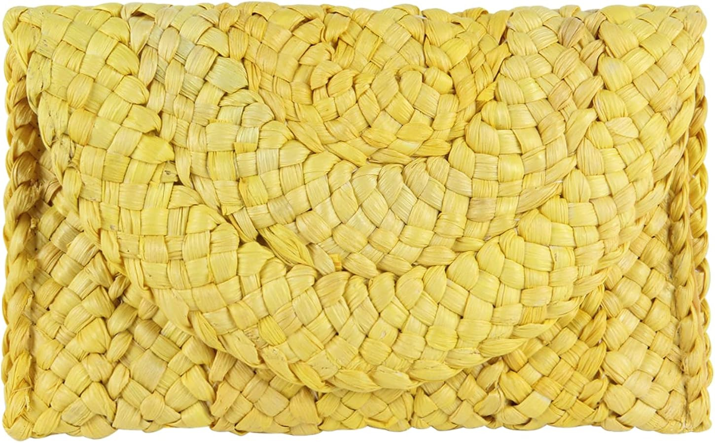 KUANG! Womens Straw Clutch Purse Handbag Shoulder Clutch Envelope Wallet Beach Straw Purse for La... | Amazon (US)