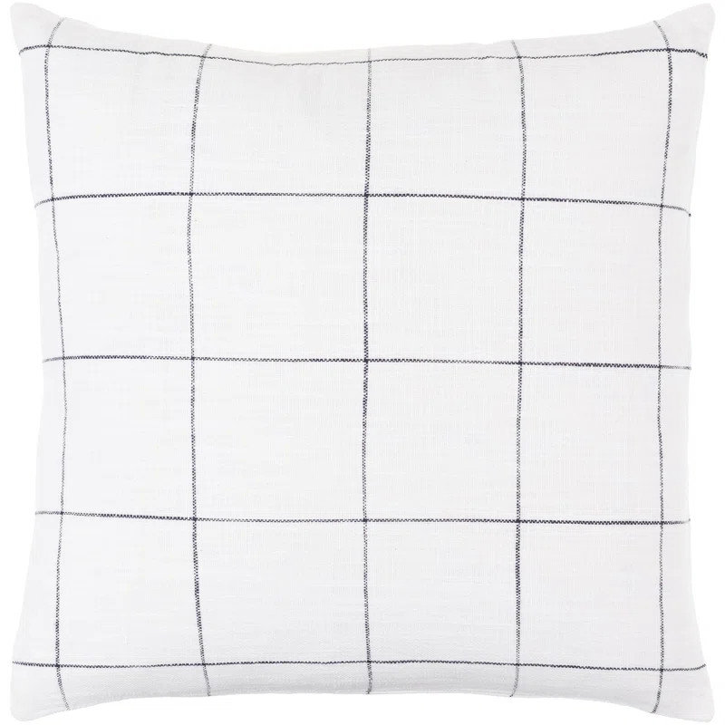Checkered Cotton Throw Pillow | Wayfair North America