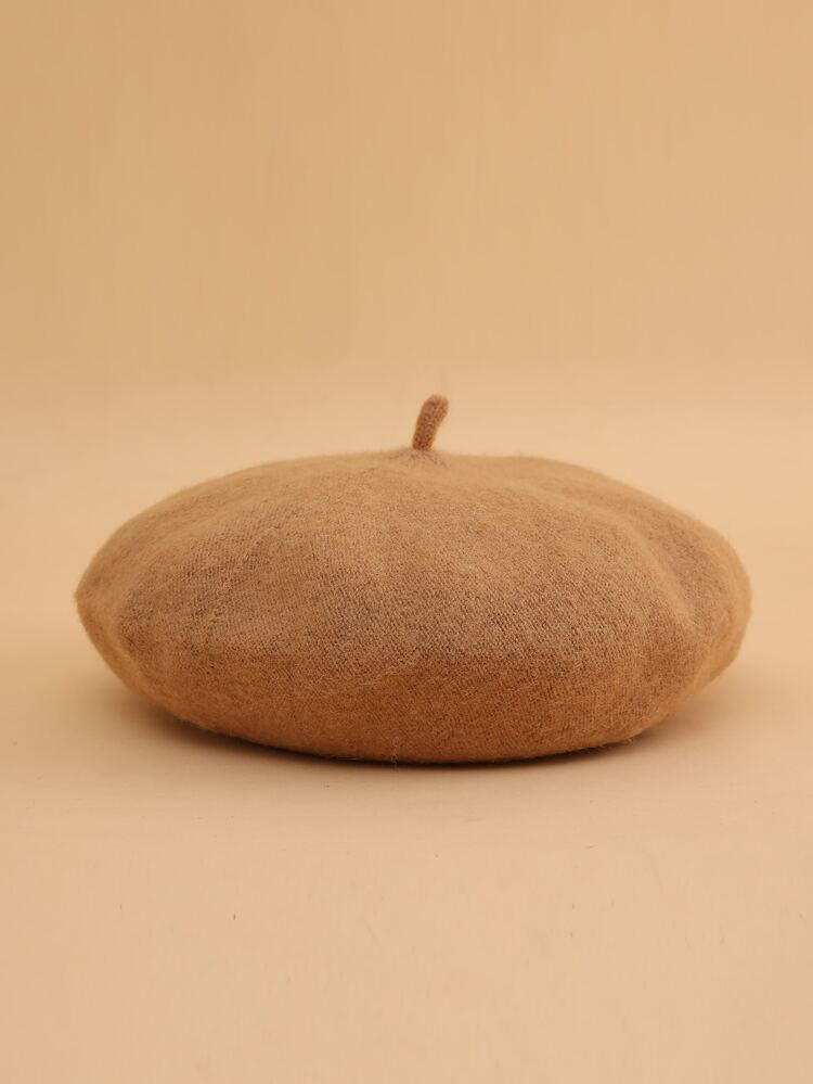 Simple Solid Beret | SHEIN