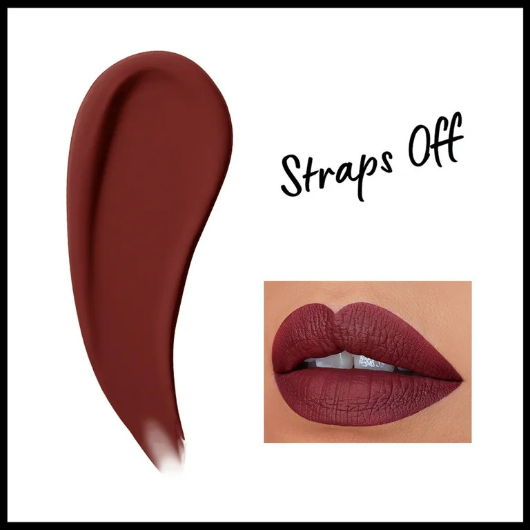 NYX Professional Makeup Lip Lingerie XXL Smooth Matte Liquid Lipstick, 16hr Longwear, Straps Up, ... | Walmart (US)