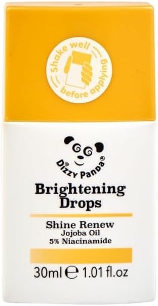 Dizzy Panda Brightening Drops Serum 30ml – Jojoba Oil & 5% Niacinamide – Hydrating, Lightweig... | Amazon (UK)