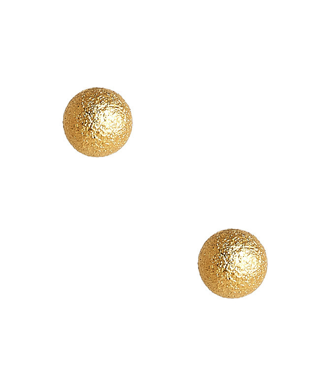 Georgia Brushed Gold Small Stud Earring | Lisi Lerch Inc