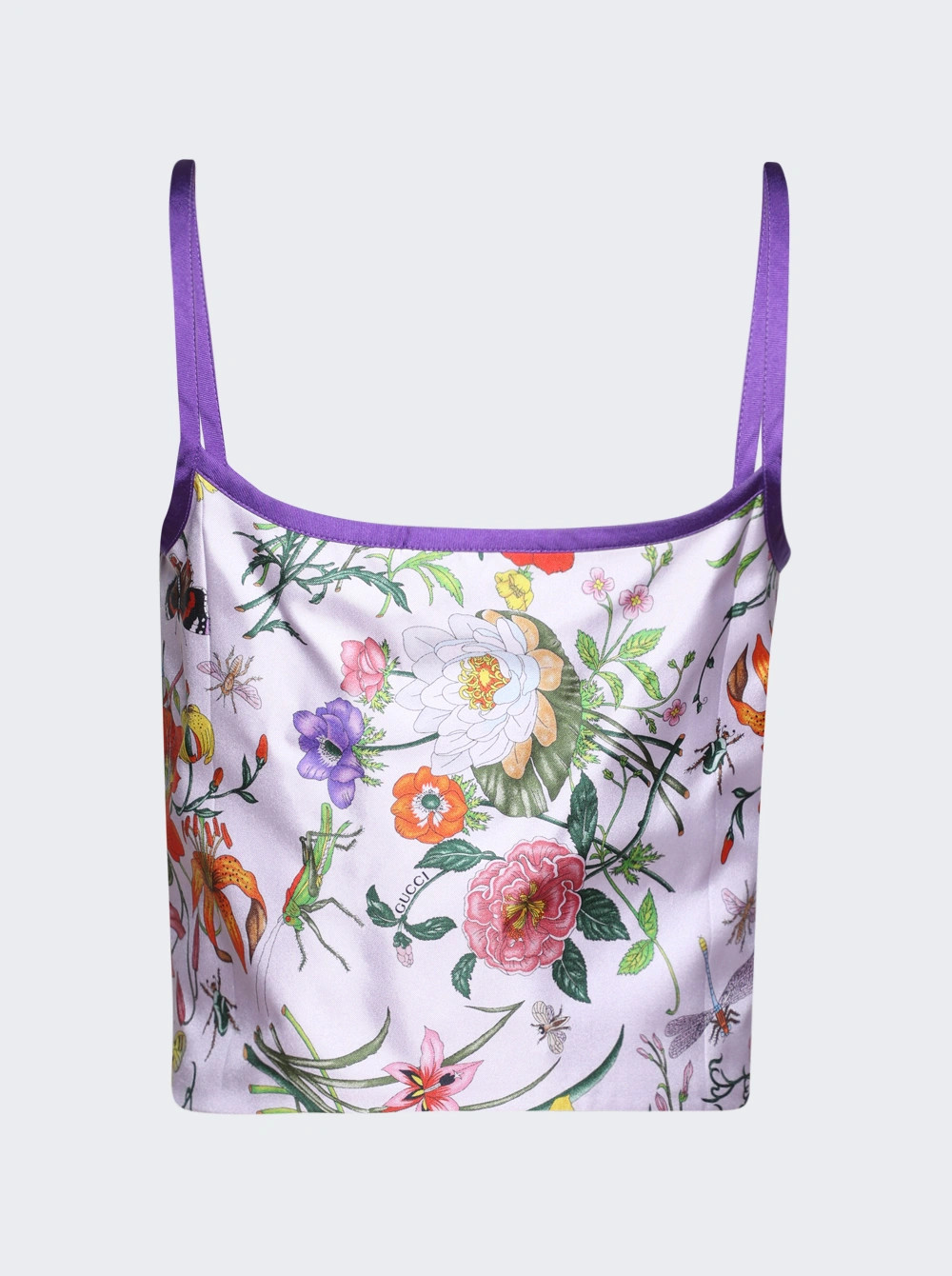 Floral Top Lilac And Purple | The Webster